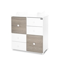 CUPBOARD NEW white/coffee - Variant A